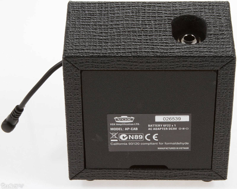 Фото VOX AP2-CAB мини кабинет для amPlug, 2Вт, 1х3 динамик