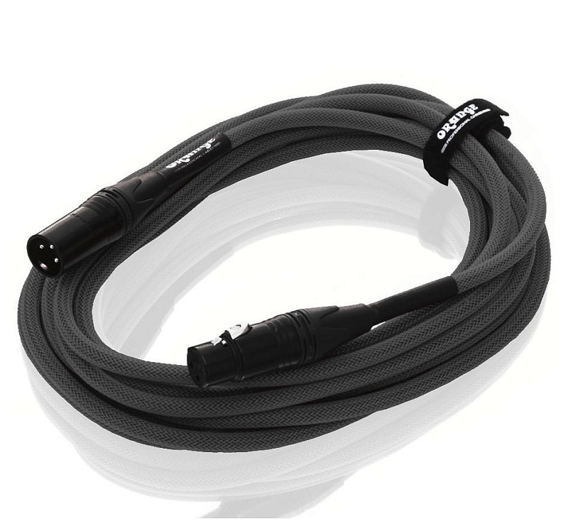 Фото Orange CA-XX-MIC-BL-20  шнур микрофонный XLR-XLR, 6м, чёрный