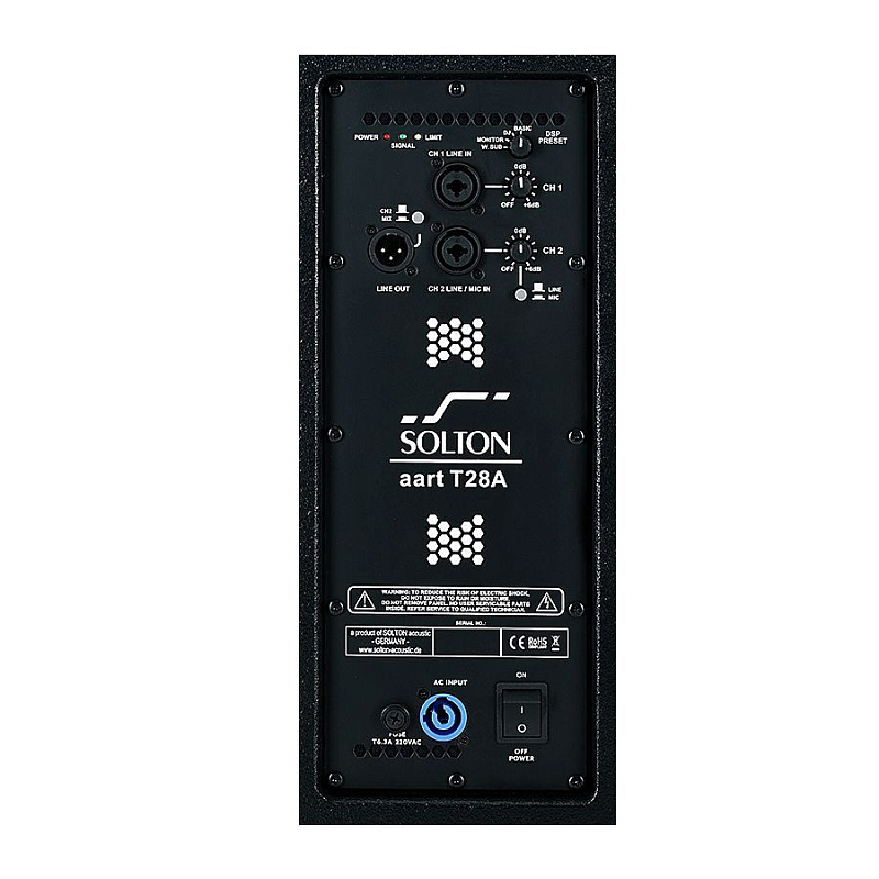 Фото Активная акустическая система SOLTON aart T-28 A