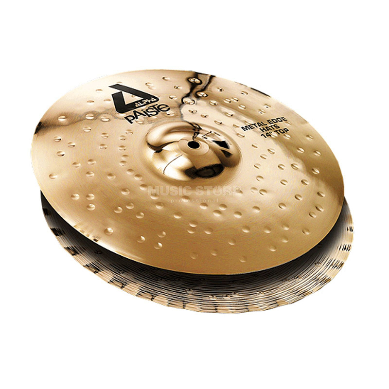 Фото Paiste 14 Alpha B Metal Edge Hats Ударный инструмент, тарелка (пара)