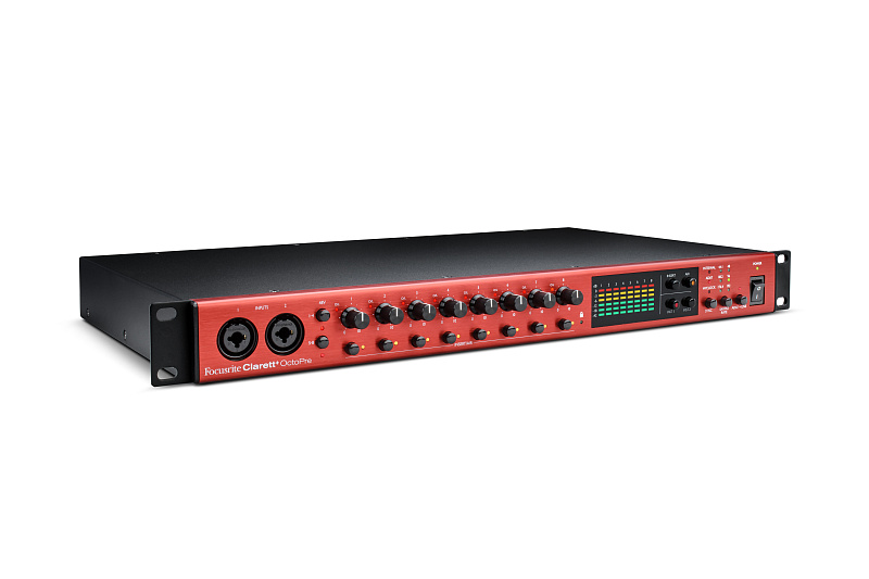 Фото Микрофонный предусилитель Focusrite Clarett+ OctoPre