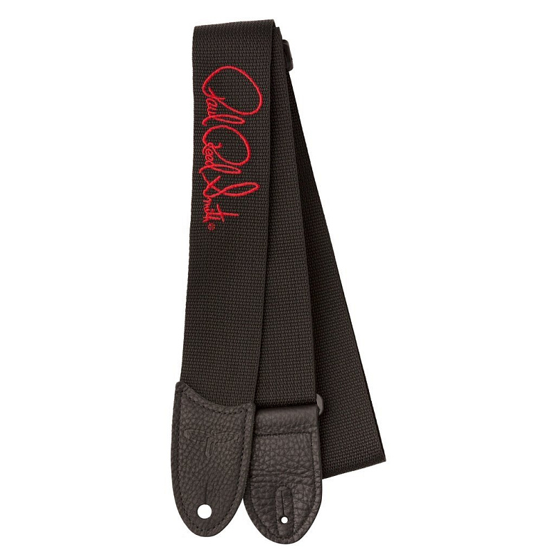Фото Ремень для гитары PRS Poly Strap, Signature Red, Black