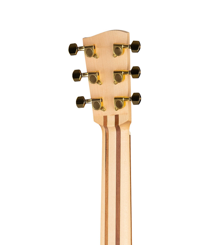 Фото TR1-2 Гитара электро-акустическая, трэвел, акация, Poni