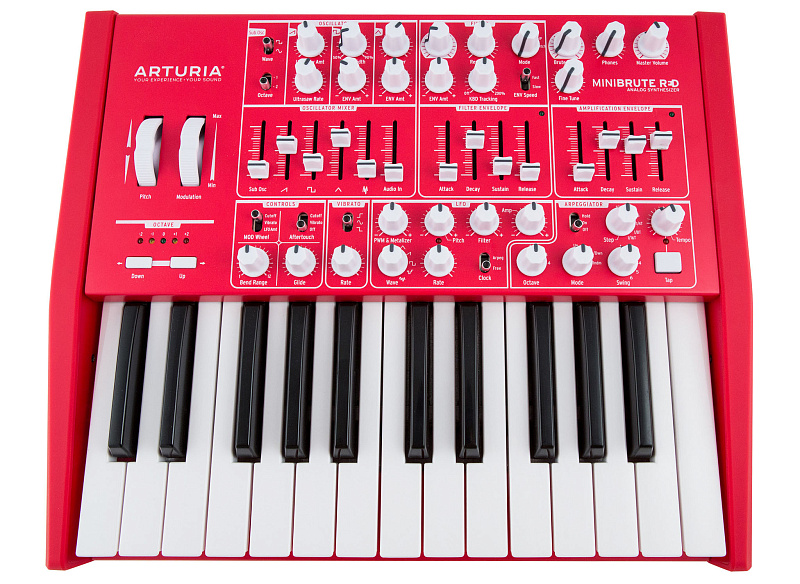 Фото Arturia MiniBrute Red Аналоговый синтезатор