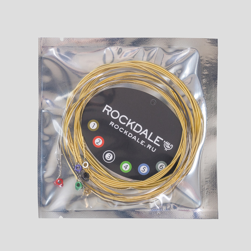 Фото Струны ROCKDALE STANDARD 11-50 Nickel Wound Heavy