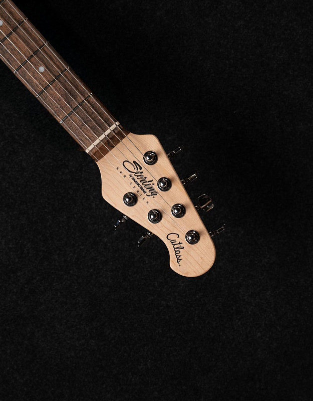 Фото Электрогитара STERLING Cutlass SSS Charcoal Frost