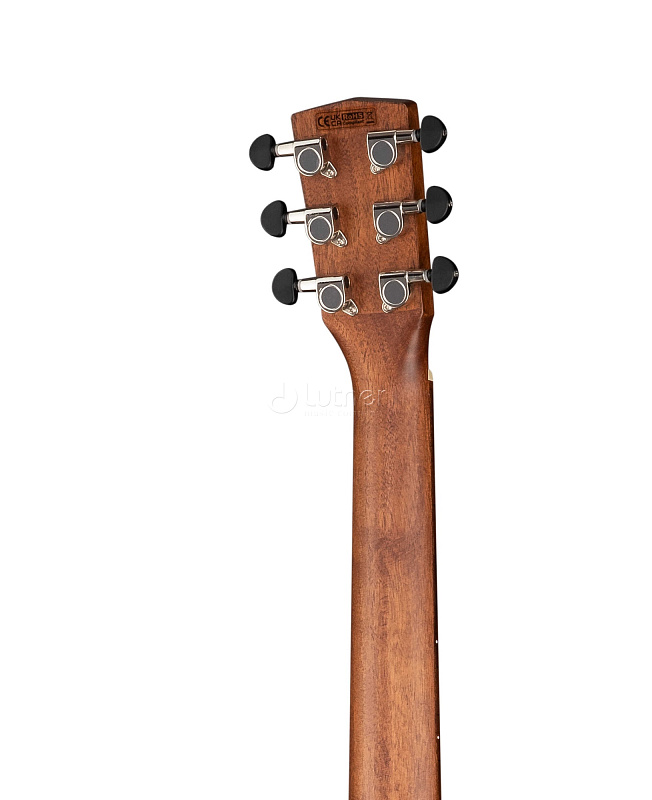 Фото Earth-Mini-E-ADK-WBAG-OP Электро-акустическая гитара 3/4, цвет натуральный, с чехлом, Cort