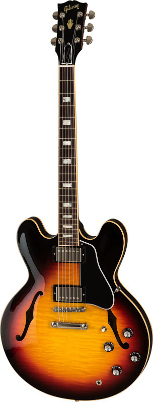 Фото GIBSON 2019 ES-335 Figured, Sunset Burst 