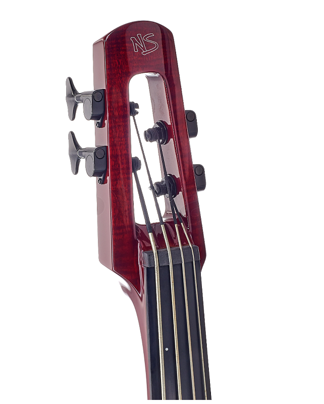Фото Электроконтрабас NS Design WAV4c Bass Translucent Red