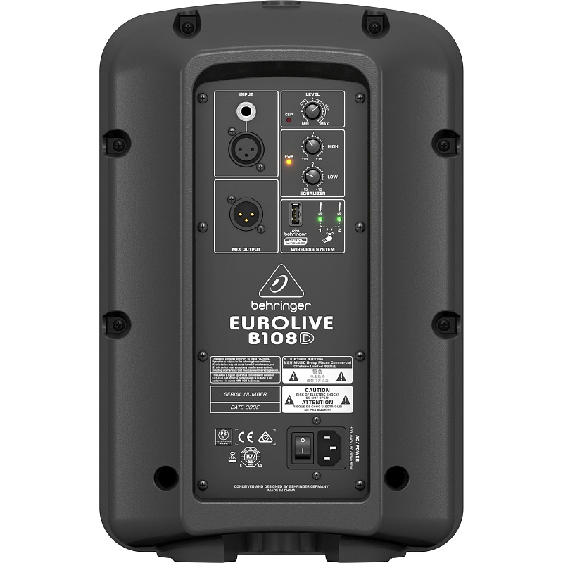 Фото Активная акустическая система Behringer B108D