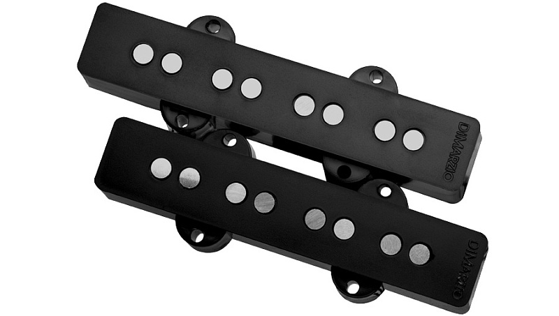 Фото Комплект звукоснимателей DIMARZIO ULTRA JAZZ PAIR DP149BK