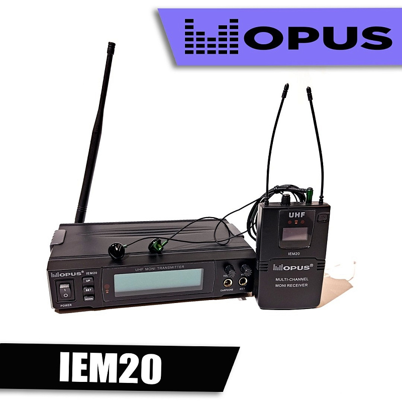 Фото Радиосистема ушного мониторинга OPUS IEM20