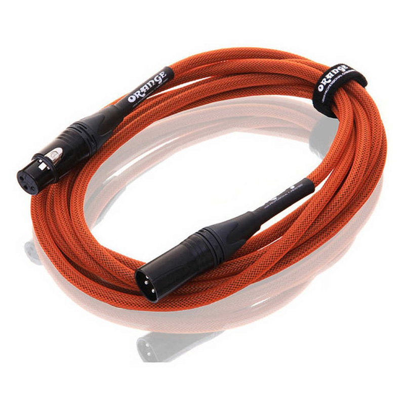 Фото Orange CA-XX-MIC-OR-10  шнур микрофонный XLR-XLR, 3м, оранжевый