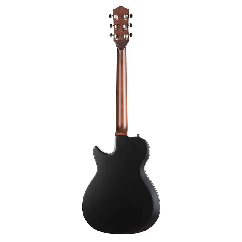 Фото Электогитара Godin Radiator Matte Black RN, LesPaul, цвет черный