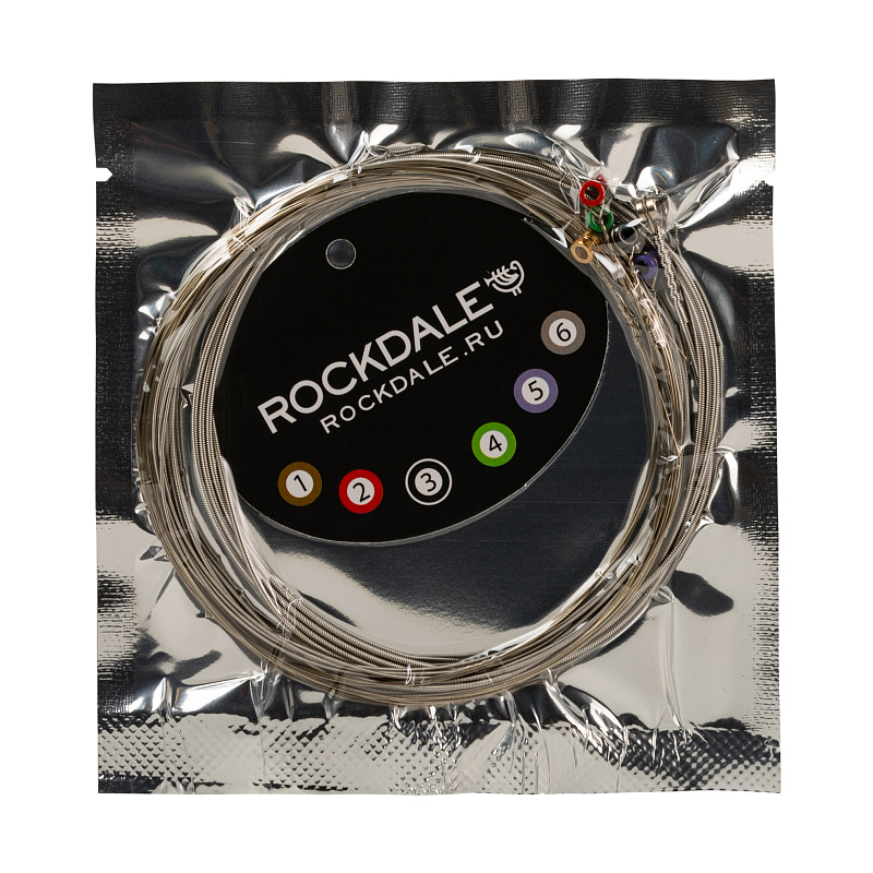 Фото Струны ROCKDALE PRO 10-52 Nickel Wound Medium Heavy
