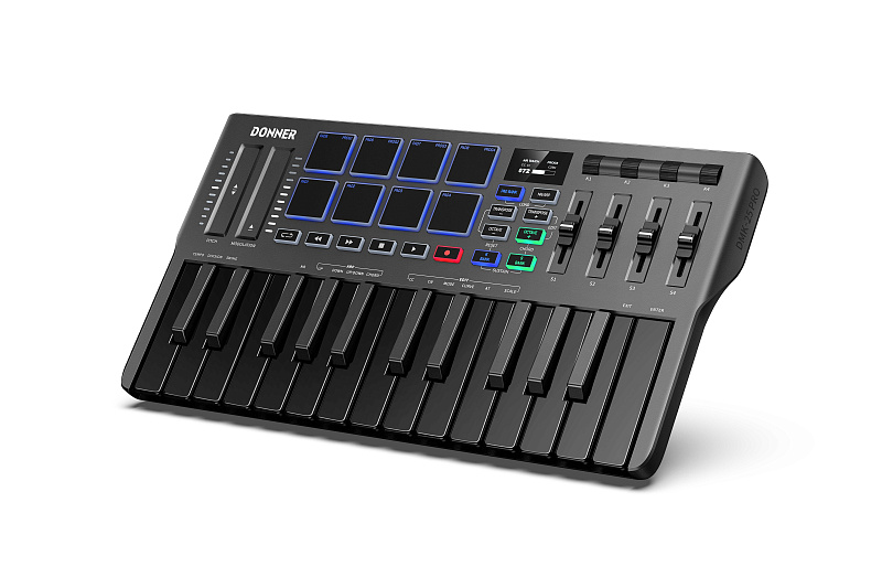 Фото MIDI-клавиатура Donner DMK-25 Pro