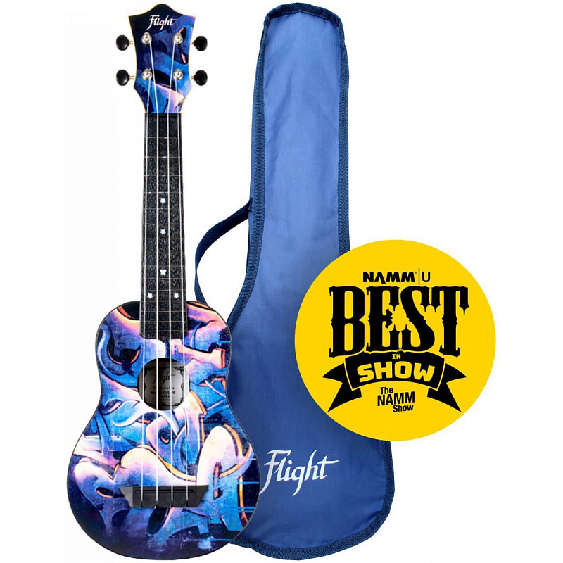 Фото Укулеле сопрано FLIGHT TUS-40 GRAFFITI