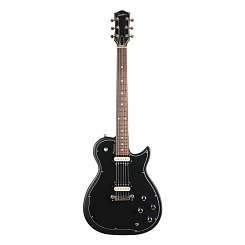Электогитара Godin Radiator Matte Black RN, LesPaul, цвет черный