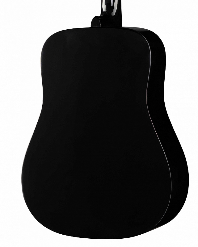 Фото Акустическая гитара, черная, Caraya F600-BK