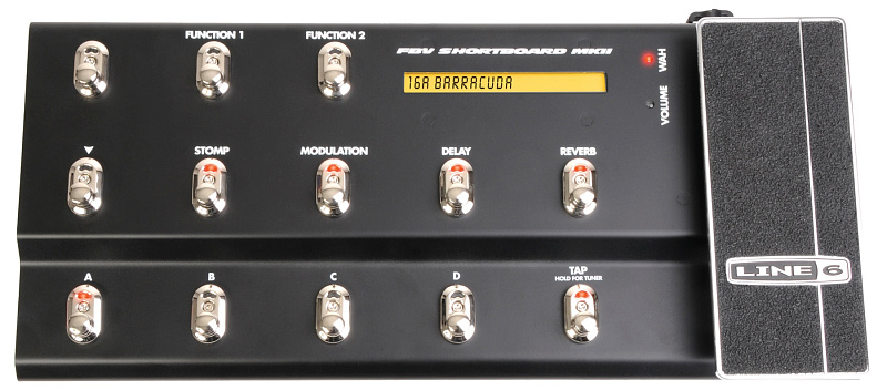 Фото LINE 6 FBV SHORTBOARD MK II USB ножной контроллер