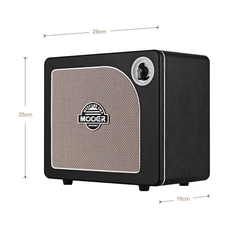 Фото Комбоусилитель для электрогитары Mooer DH01 Hornet 15BK