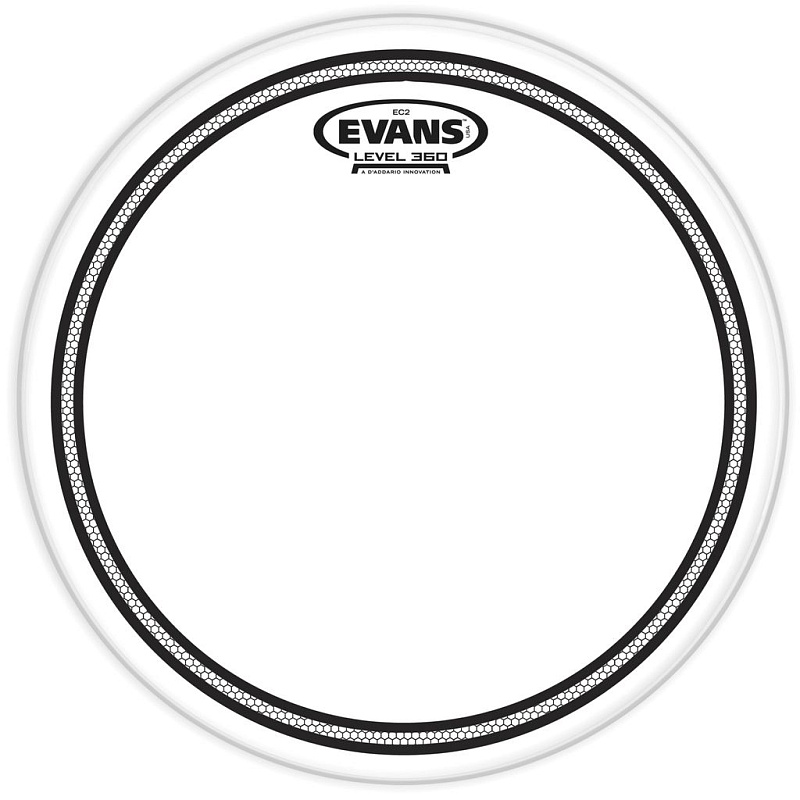 Фото Пластик для том тома Evans TT14EC2S Edge Control Clear SST