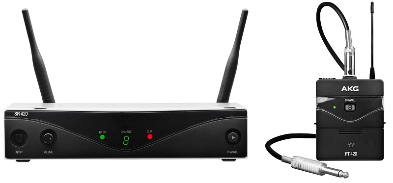 Фото AKG WMS420 Instrumental Set Band U2 (614.1-629.9МГц))