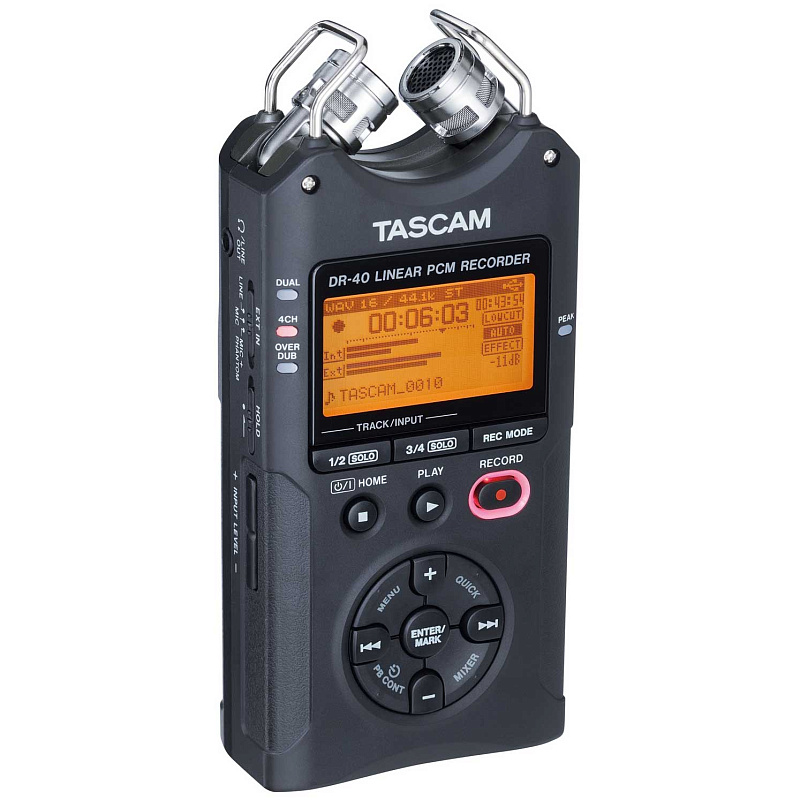 Фото Tascam DR-40 Портативный рекордер