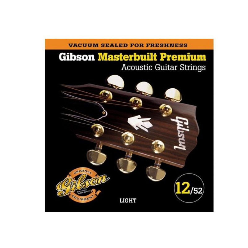 Фото GIBSON SAG-J200L PREMIUM PHOS BRONZE .012-.052 струны для акустической гитары