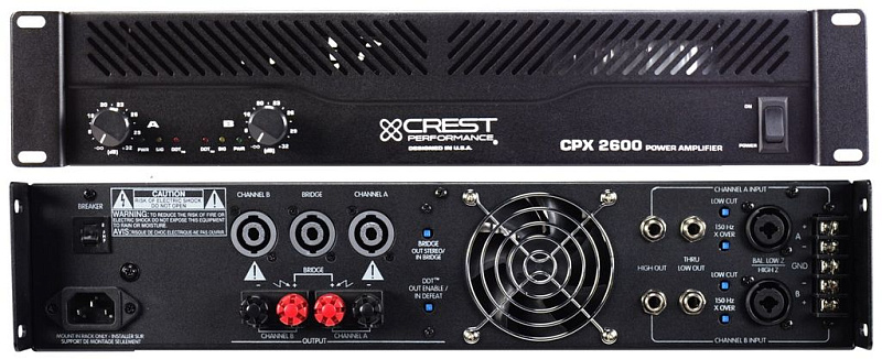 Фото CREST_AUDIO CPX 2600