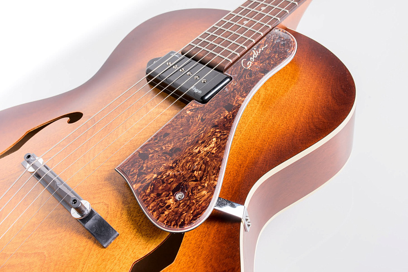 Фото Godin 037728 5th Avenue Kingpin P90 Cognac Burst