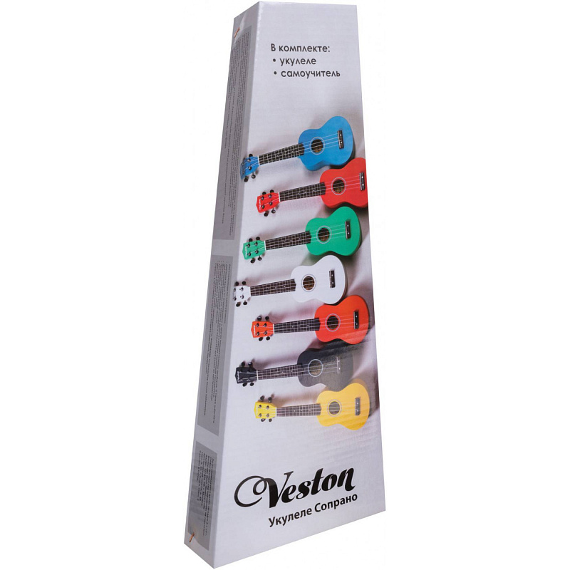 Фото Укулеле сопрано VESTON KUS 15 BL