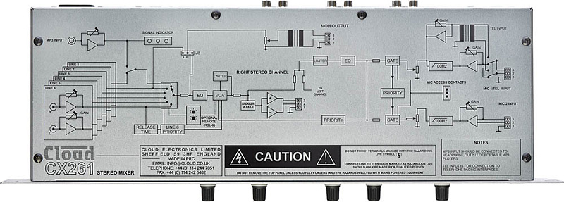 Фото Зонный микшер Cloud CX 261