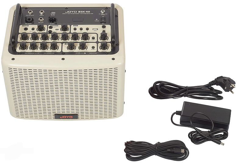 Фото Комбоусилитель для акустической гитары BSK-40-WH Joyo