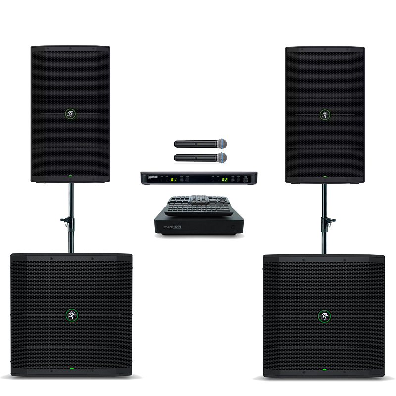 Фото Комплект караоке EVO Thump 212 Dual SUB Ultra