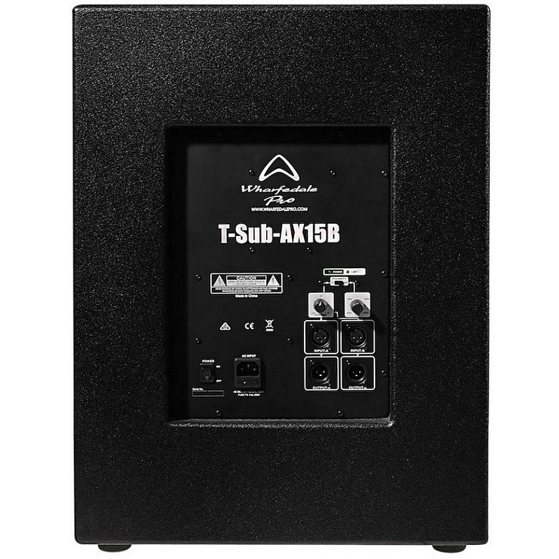Фото Профессиональная активная низкочастотная система, сабвуфер Wharfedale Pro T-Sub-AX15B