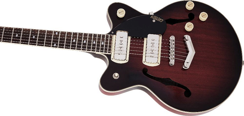 Фото GRETSCH G2655-P90 Streamliner Junior Claret Burst