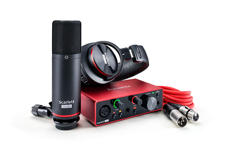 Фото Комплект FOCUSRITE Scarlett Solo Studio 3rd Gen