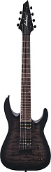 Электрогитара JACKSON JS22Q-7 Dinky DKA HT Transparent Black Burst