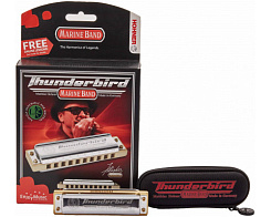 HOHNER Marine Band Thunderbird D low - Губная гармоника диатоническая Хонер