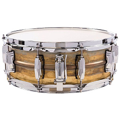 Малый барабан Ludwig LB454R 14”*5” Raw Brass Phonic series