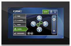 QSC TSC-116W-G2-BK Q-Sys 11.6” PoE