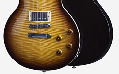 GIBSON LP Standard 2016 2016 T Desert Burst Chrome , электрогитара с кейсом, цвет санберст