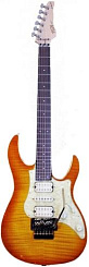 FGN J-Standard Odyssey JOS-FM-R-TR LB  электрогитара, цвет - лимонный бёрст