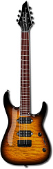 JACKSON JS32-7Q DINKY  Tobacco Burst электрогитара