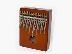 KL-A-K15MNPM-B Калимба каримба 15, Nunga, средняя, коричневая, Kalimba LAB