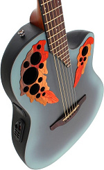 OVATION CE44-RBB Celebrity Elite Mid Cutaway Reversed Blueburst