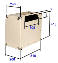 Корпус комбика без динамика AMT Electronics AMT-cab-112-3