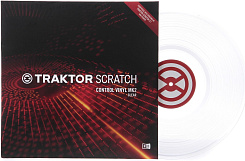 Native Instruments Traktor Scratch Pro Control Vinyl Clear Mk2