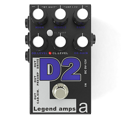 Двухканальный гитарный предусилитель AMT Electronics D-2 Legend Amps 2